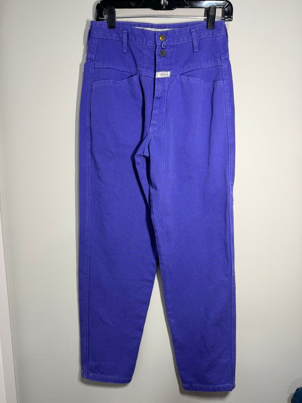 Vintage Y2K Women’s Marithe + Francois Girbaud High waist Jeans Blue/Purple 5/6